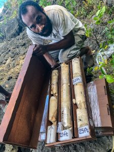 Core samples