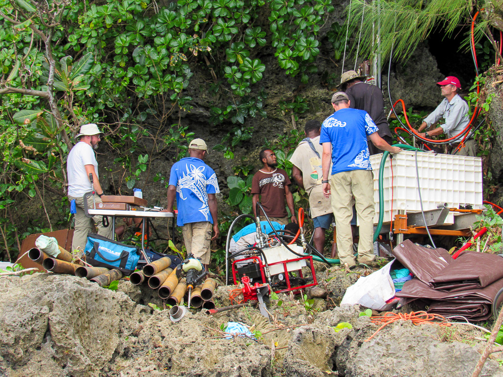 Vanuatu Drill Installation